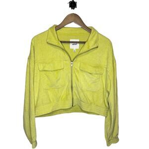 Aerie Cropped Pull Over Jacket